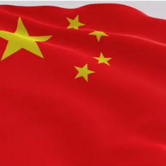 中国国旗飘扬世界